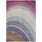 Homeroots 8' X 10' Beige Purple And Ivory Abstract Washable Indoor Outdoor Area Rug 577286 - alternate 7
