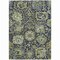 Homeroots 9' X 12' Fern Green And Blue Damask Washable Indoor Outdoor Area Rug 609070 - alternate 7