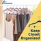 Lifemaster Velvet Pants Hangers, Adjustable Clips, 360 Deg Swivel Hook, Non-Slip, Holds 10 lbs, Pink, 30PK LMVSH30PK - alternate 8