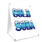 Signmission Cold Soda, 36 Inch x 24 Inch A-frame Yard Sign, Plastic Sign SBC-2436-Cold Soda - alternate 1