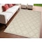 Homeroots 4' X 6' Cream And Beige Trellis Indoor Outdoor Area Rug 545554 - alternate 6