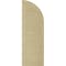 Ekena Millwork Knotty Pine 2 Equal Flat Panel w/Quarter Round Arch Top Faux Wood Shutters, 12W x 40H, PR SHUFPQ12X40KPPR - alternate 7