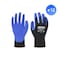 4Dock Foam Latex Coated Glove, Blue/Yellow, XL 12 PK WG001-XL - alternate 1