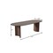 Homeroots 67" Walnut Solid Wood Oval Dining Table 721146 - alternate 3