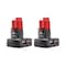 Milwaukee Tool Battery, 3 1/2" L, 4 3/8" H, 12V DC 48-11-2442 - alternate 1
