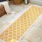 Jonathan Y Trebol Moroccan Trellis Textured Weave Yellow/Cream 2 ft. x 8 ft. Indoor/Outdoor Runner Rug SMB109F-28 - alternate 6
