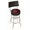 Holland Bar Stool Co 30" Chrome 2-Ring Washington State Swivel Bar Stool, Back L7C430WashSt - alternate 1