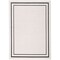 Homeroots 5' X 7' Ivory And Black Indoor Outdoor Area Rug 545531 - alternate 7