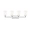 Z-Lite Oren 4-Light Vanity, 31 in W, Brushed Nickel 7004-4V-BN - alternate 5