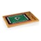 Picnic Time Family Of Brands NFL Atlanta Falcons - Football Field - Icon Glass Top Cutting Board & Knife Set 910-00-505-024-2 - alternate 1