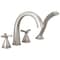Delta Stryke Roman Tub Trim with Hand Shower in Lumicoat Stainless T47776-SS-PR - alternate 1
