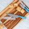 Martha Stewart Everyday Keswick 3 Piece Cutlery and Sheath Set in Teal 141045.03 - alternate 5