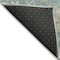 Homeroots 3' X 5' Teal Blue Ivory And Green Floral Washable Indoor Outdoor Area Rug 605223 - alternate 6