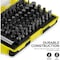 Hiltex Security Bit Set with Magnetic Extension Adapter, 61 Piece | 1/4-Inch Hex Shank | CR-V Steel 10060 - alternate 8