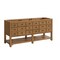 James Martin Vanities Malibu 72" Double Vanity, Amber Birch, w/ 3 CM Phantome Eclos Top 505-V72-AMB-3PHT - alternate 7