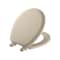Bemis Toilet Seat Cameron Round Bone Enameled Wood Gloss 41EC-006 - alternate 1