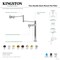 Kingston Brass Deck Mount Pot Filler Faucet, Polished Nickel KS4706CG - alternate 6