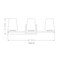 Z-Lite Nextra Modern Gold 3 Light Vanity 7703-3V-MGLD - alternate 7