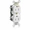 Leviton Straight Blade Receptacle, 5-15R, 15 A, 125V AC, Isolated Ground MT562-IGW - alternate 1