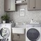 Apollo Tile 12x14 Wooden Grey, Bianco Carrara Marble Polished Floor and Wall Mosaic Tile 5.48 sqft/case, 5PK APLSV88G37A - alternate 4