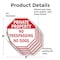 Signmission Private Property No Trespassing No, 6 inch X 6 inch, Vinyl Decal, 5PK OC-D-5PACK-6-139 - alternate 4