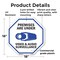 Signmission Premises Are Under Video & Audio Su, 18 Inch X 18 Inch, Plastic Sign OC-P-18-20 - alternate 6