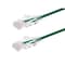 Monoprice Slim Cat6 Utp Network Cable, 0.5 ft.Green 14787 - alternate 1