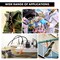 Kable Kontrol Identification & Tamper Proof Cable Zip Ties, 9 in L, Orange, HDPE (High-density polyethylene) CTPT-9-50-OR - alternate 4