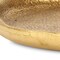 Homeroots 8in Gold Cast Iron Handmade Round Trinket Tray 634791 - alternate 4