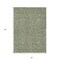 Homeroots 5' X 8' Sage Gray And Ivory Polka Dot Washable Indoor Outdoor Area Rug 599077 - alternate 7