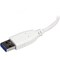 Startech.Com Portable 4 Port Mini USB 3.0 Hub - White ST4300MINU3W - alternate 4