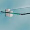 Dolle Cuadro 2.7 in. H X 0.9 in. W X 1.9 in. D Silver Metal Shelf Clips 16764 - alternate 4