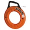 Klein Tools FISH TAPE, 0.125 IN W X 0.062 IN THK TAPE, 125 FT L TAPE, DOUBLE LOOP PROFILE 56340 - alternate 1