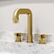 Vigo Wythe Two Handle Three-Hole Widespread Bathroom Faucet in Matte Brushed Gold VG01302MG - alternate 7