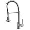 Anzzi Step Single Handle Pull-Down Sprayer Kitchen Faucet in Brushed Nickel KF-AZ194BN - alternate 1