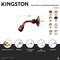 Kingston Brass Hand Shower Wall Mount Bracket, Matte Black K176A0 - alternate 2
