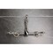 Kingston Brass Two-Handle Wall Mount Bridge Kitchen Faucet, Polished Nickel KS2446AL - alternate 4