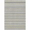 Homeroots 3' X 5' Silver And Gray Striped Washable Indoor Outdoor Area Rug 610564 - alternate 8