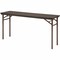 Lorell Folding Table, Rectangular, 5/8" Thick Top, 60"x18", MY LLR60725 - alternate 5