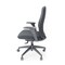 We'Re It LiDO Series High Back Upholstered Office Chair, Black OFD6800F-BLK - alternate 4