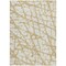 Homeroots 10' X 14' Gold And Ivory Abstract Washable Indoor Outdoor Area Rug 614352 - alternate 8
