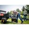 Polar Trailer MAX Tandem Axle Heavy Duty 1800 lb. 27 Cubic Foot ATV UTV Lawn Mower Trailer HD MAX TA, Black 10813 - alternate 9