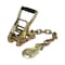 Mytee Products Auto Hauler Car Flatbed Tie Down Kit Lasso Wheel Ratchet Straps w/ Chain, 8PK RST-212SM-CAx8 - alternate 7