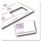 Avery Name Badge Insert Refills, Horizontal, 3 x 4, White, 600PK 35392 - alternate 4
