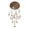 Euf Cambre, Chandelier , 16-Light, 32", Antique Brass, Travertine 50131-020 - alternate 5