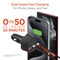 Hypergear SpeedBoost 50-Watt Quad PD Car Charger, Black 15785 - alternate 6