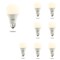 Bulbrite SMART LED WIFI BULB 8W A19 WHITE LIGHT 60W EQUIVALENT 8PK 861699 - alternate 1