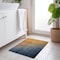 Homeroots 2' X 3' Denim and Gold Ombre Washable Non Skid Indoor Outdoor Area Rug 563709 - alternate 6