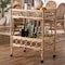 Bali & Pari Molina Natural Rattan Wine Cart 268-14701-ZORO - alternate 3