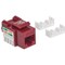 Intellinet Network Solutions Cat6 Red Keystone Jack Utp 210614 - alternate 2